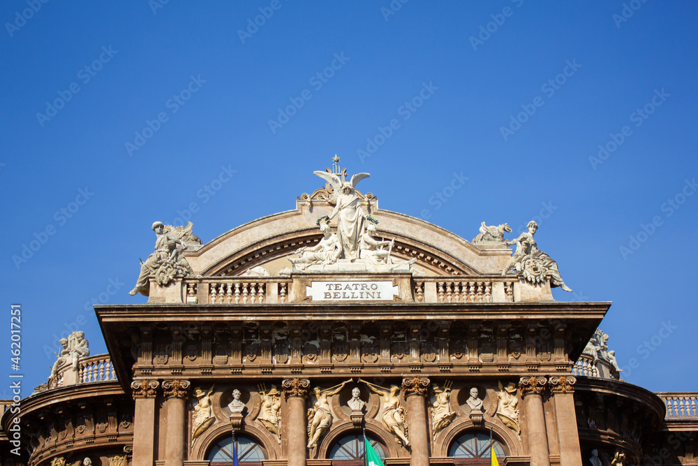 Fototapeta premium Teatro Massimo Bellini in Catania, Sicily, Italy