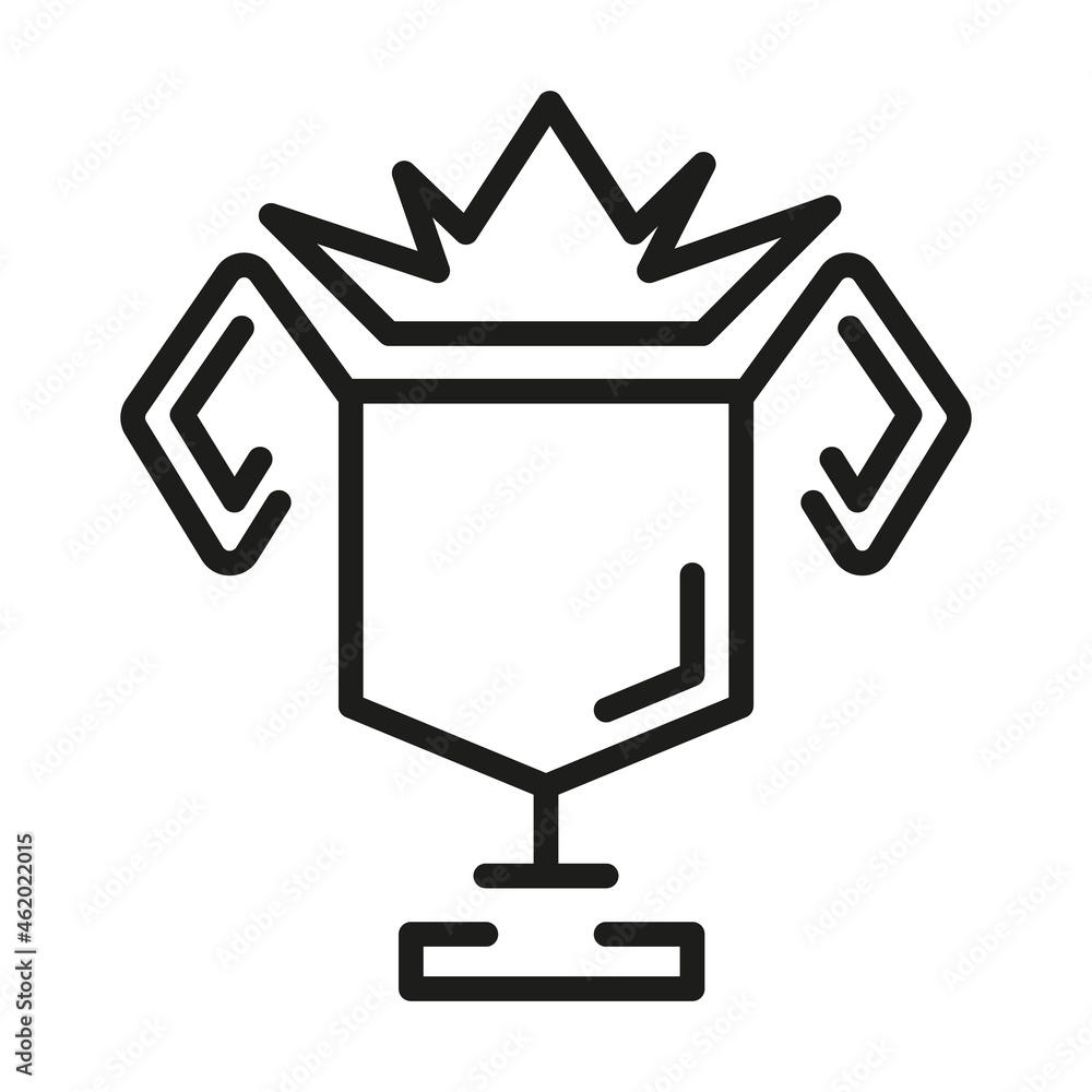 Vector Line Icon Related Award, Cup, Winner, Trophy Vector Line Icon Related Award, Cup, Winner, Trophy