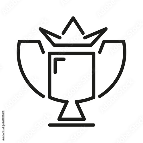 Vector Line Icon Related Award, Cup, Winner, Trophy