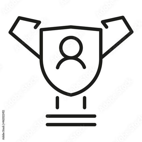 Vector Line Icon Related Award, Cup, Winner, Trophy