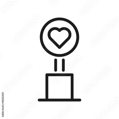 Vector Line Icon Related Award, Cup, Winner, Trophy