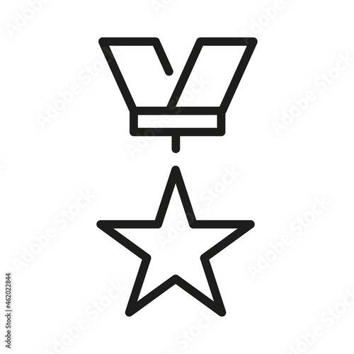 Vector Line Icon Related Award, Cup, Winner, Trophy