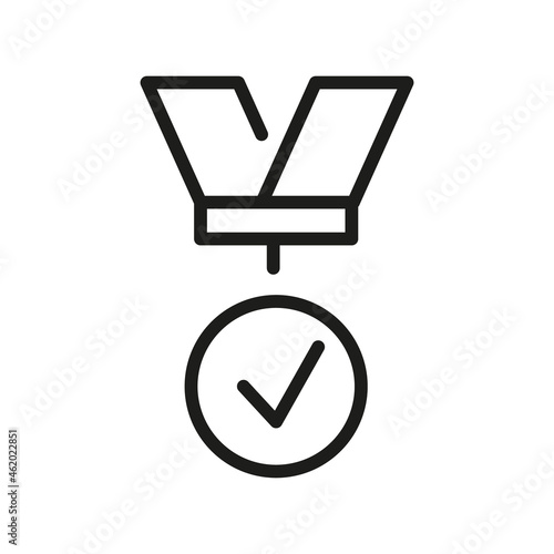 Vector Line Icon Related Award, Cup, Winner, Trophy