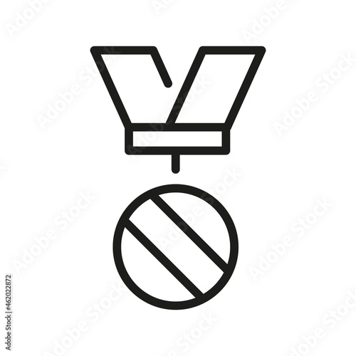 Vector Line Icon Related Award, Cup, Winner, Trophy