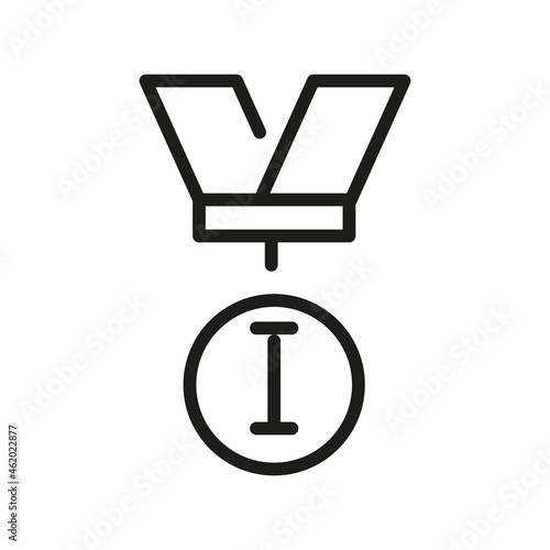 Vector Line Icon Related Award, Cup, Winner, Trophy