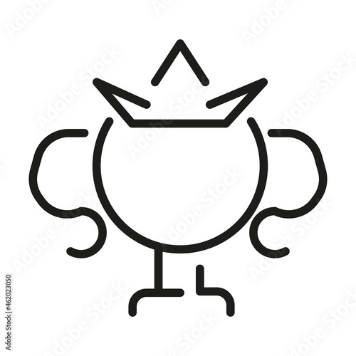 Vector Line Icon Related Award, Cup, Winner, Trophy