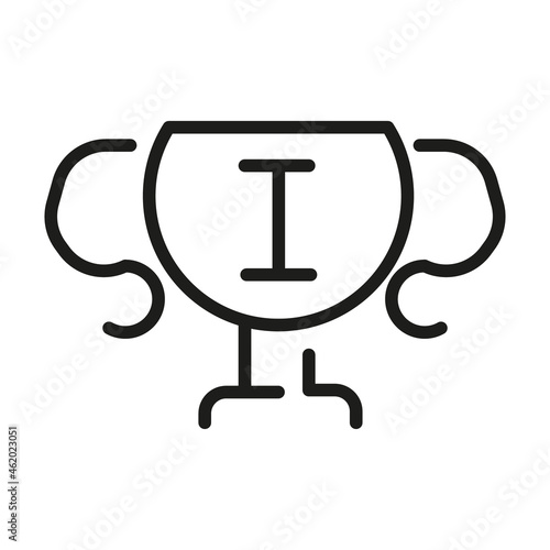 Vector Line Icon Related Award, Cup, Winner, Trophy