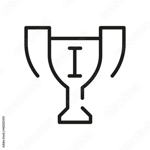 Vector Line Icon Related Award, Cup, Winner, Trophy