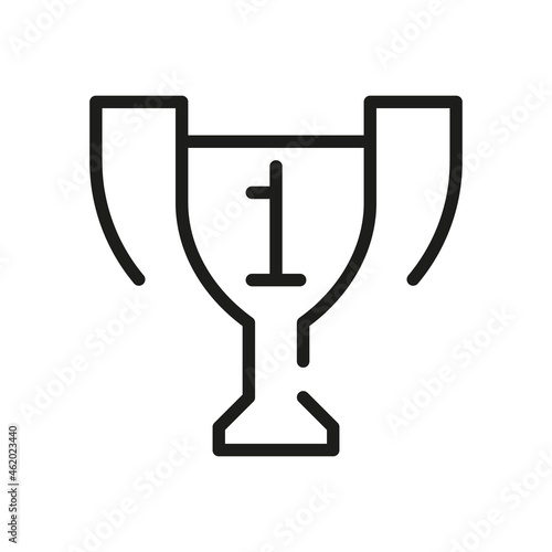 Vector Line Icon Related Award, Cup, Winner, Trophy