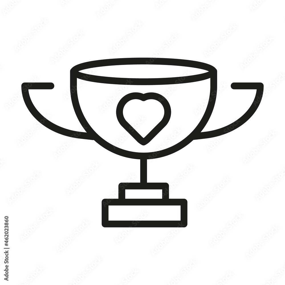 Vector Line Icon Related Award, Cup, Winner, Trophy Vector Line Icon Related Award, Cup, Winner, Trophy