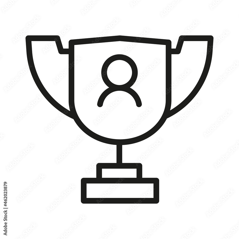 Vector Line Icon Related Award, Cup, Winner, Trophy Vector Line Icon Related Award, Cup, Winner, Trophy