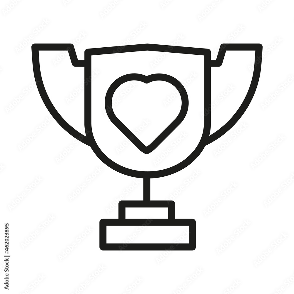 Vector Line Icon Related Award, Cup, Winner, Trophy Vector Line Icon Related Award, Cup, Winner, Trophy