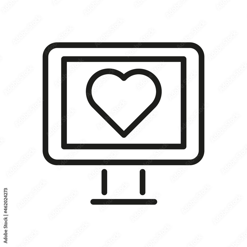 Computer Icon Isolated On White Background. Monitor Symbol Modern, Simple, Vector, Icon For Website Design, Mobile APP, UI. Vector Illustration Computer Icon Isolated On White Background. Monitor Symbol Modern, Simple, Vector, Icon For Website Design, Mobile APP, UI. Vector Illustration