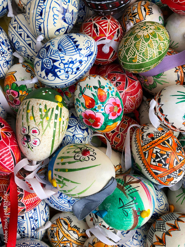Hand made Easter eggs from Eastern Europe