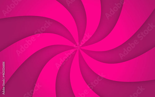 abstract pink background with swirls. Pink sunburst vector background 