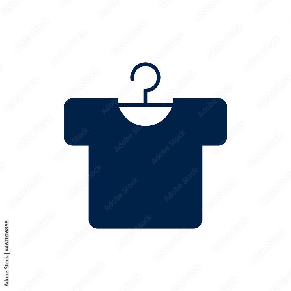 Shirt icon logo template isolated on white background. Shirt icon logo template isolated on white background.