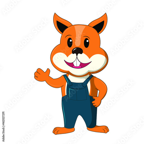 cute foxy illustration