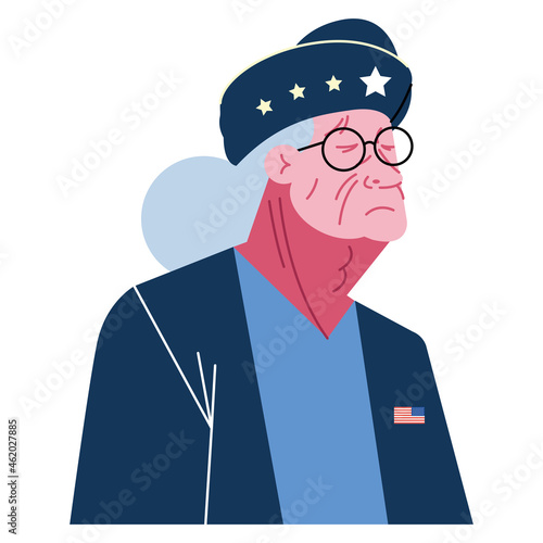 female veteran character