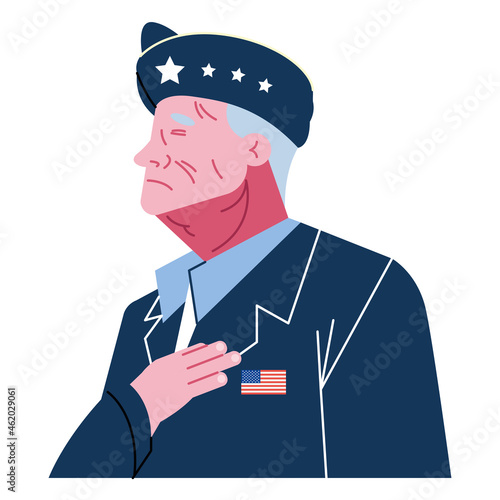 usa veteran character