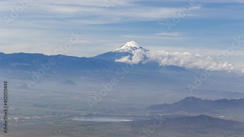 The pico de orizaba national park contains the highest mountain in Mexico photo