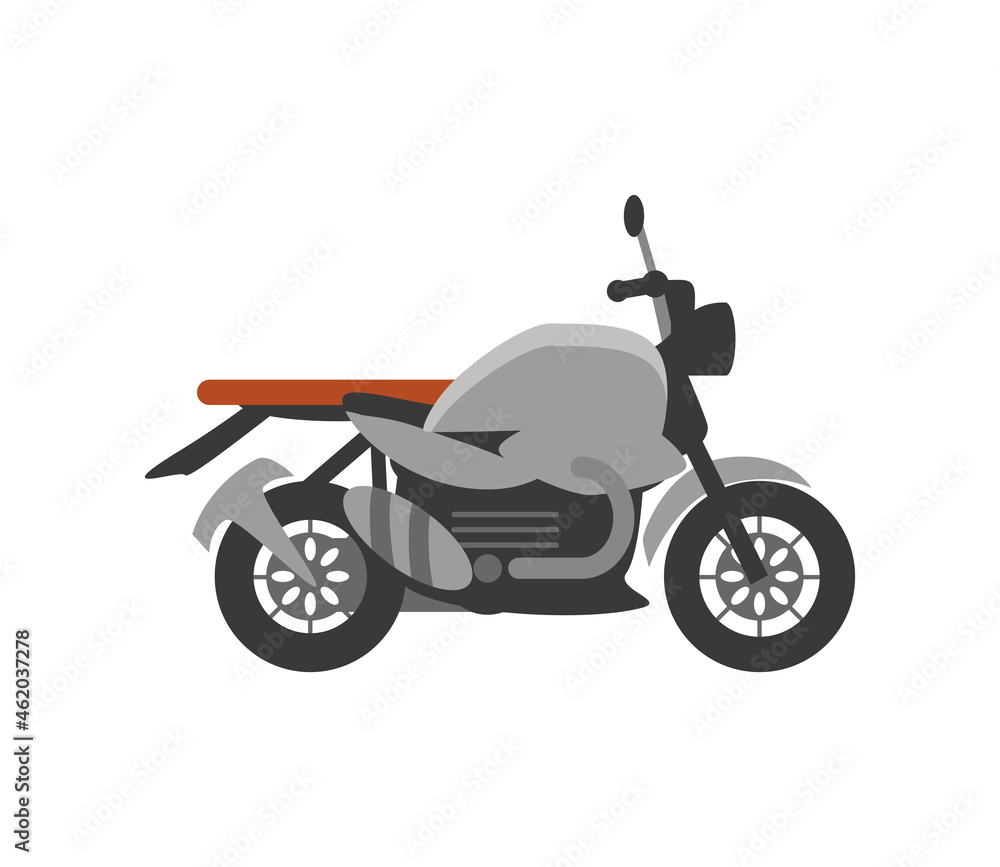 Obraz premium motorbike flat icon