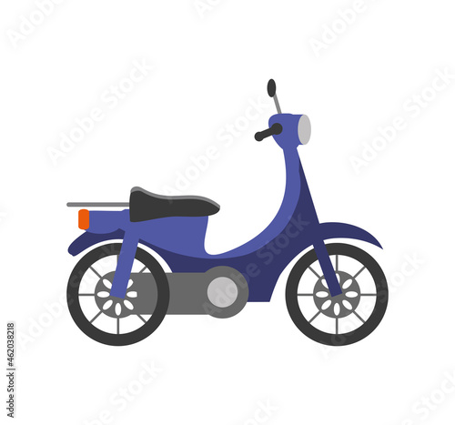 purple motorcycle icon photo