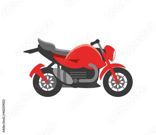 motorbike icon isolated