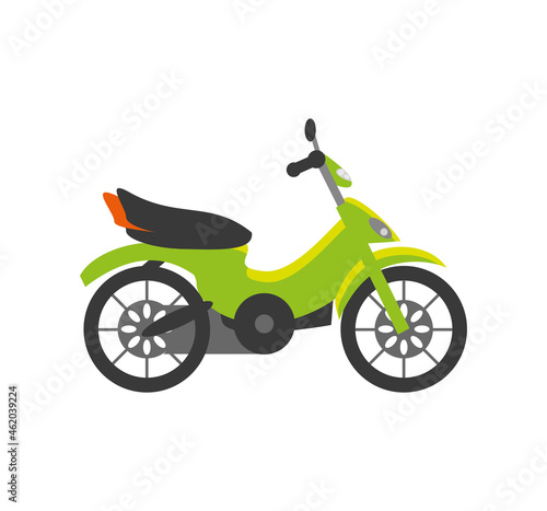 motorcycle flat icon