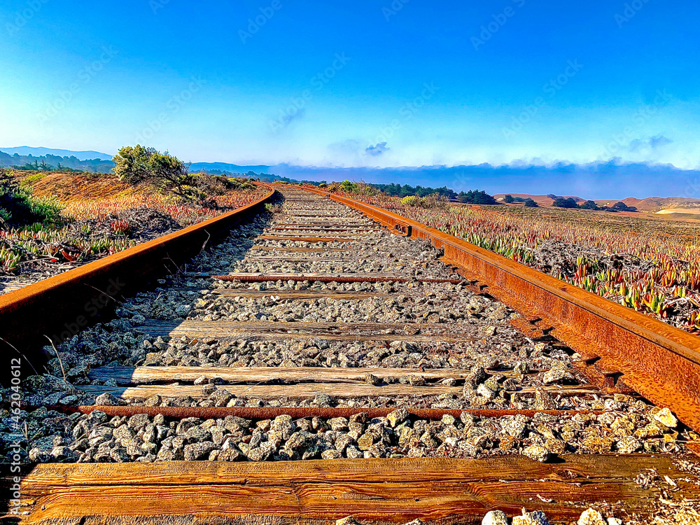 Train tracks near Monterey