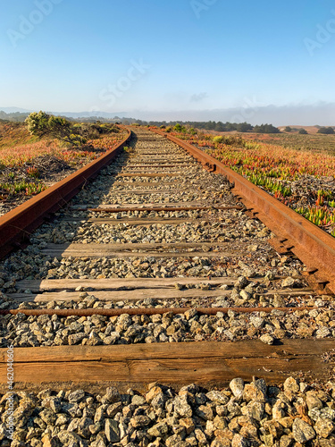 Train tracks near Monterey