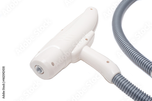 Laser yag handle and hose for skin care and tatoo removal