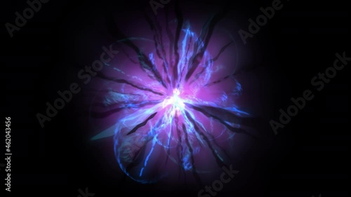 Wallpaper Mural Electrical Energy Effects Graphics (4K Resolution) Torontodigital.ca