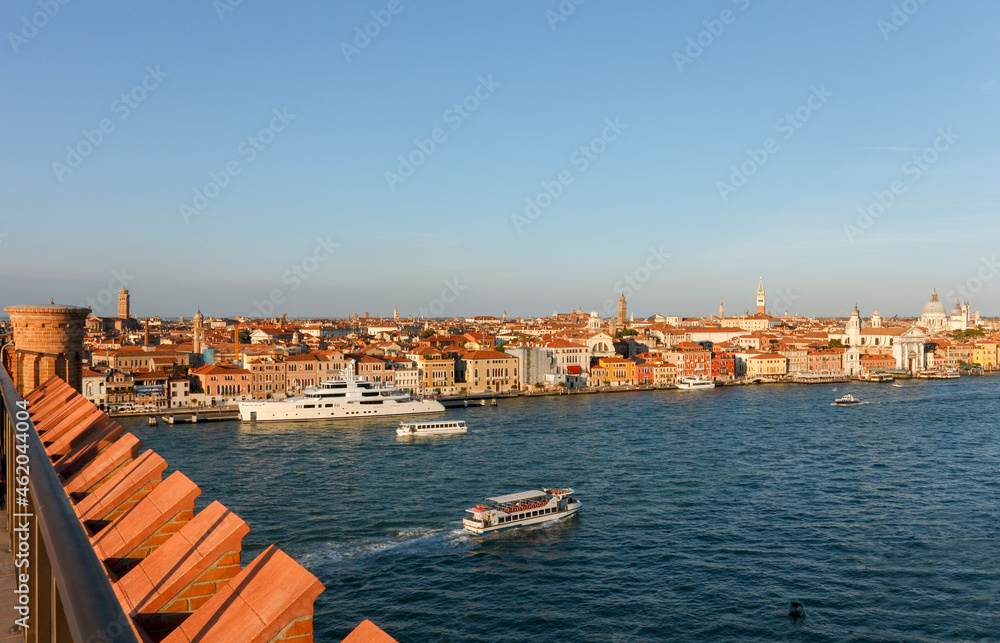 Φωτογραφία View from the roof terrace of the Hilton Molino Stucky Venice, Guidecca, Venice, Veneto, Italy
