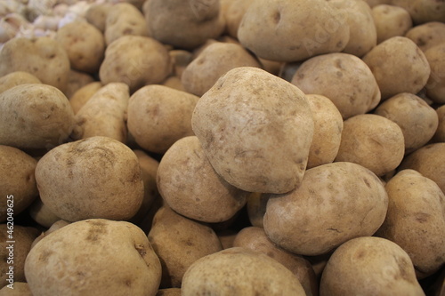 potatoes in the market