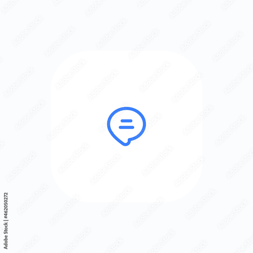 Chat Speech Bubble Text icon vector Chat Speech Bubble Text icon vector