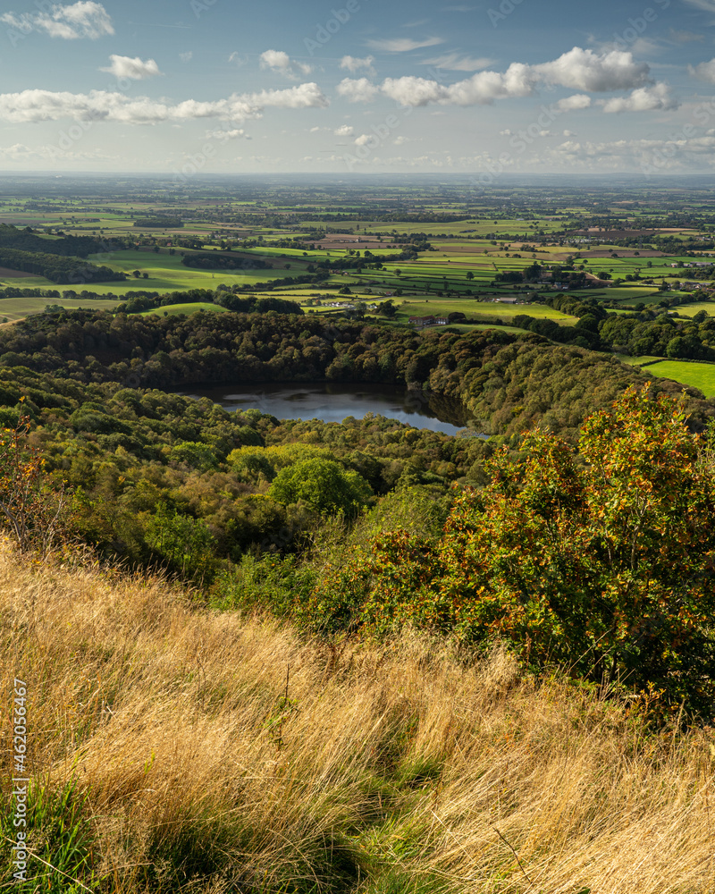 Gormire Lake in North Yorkshire at Autumn