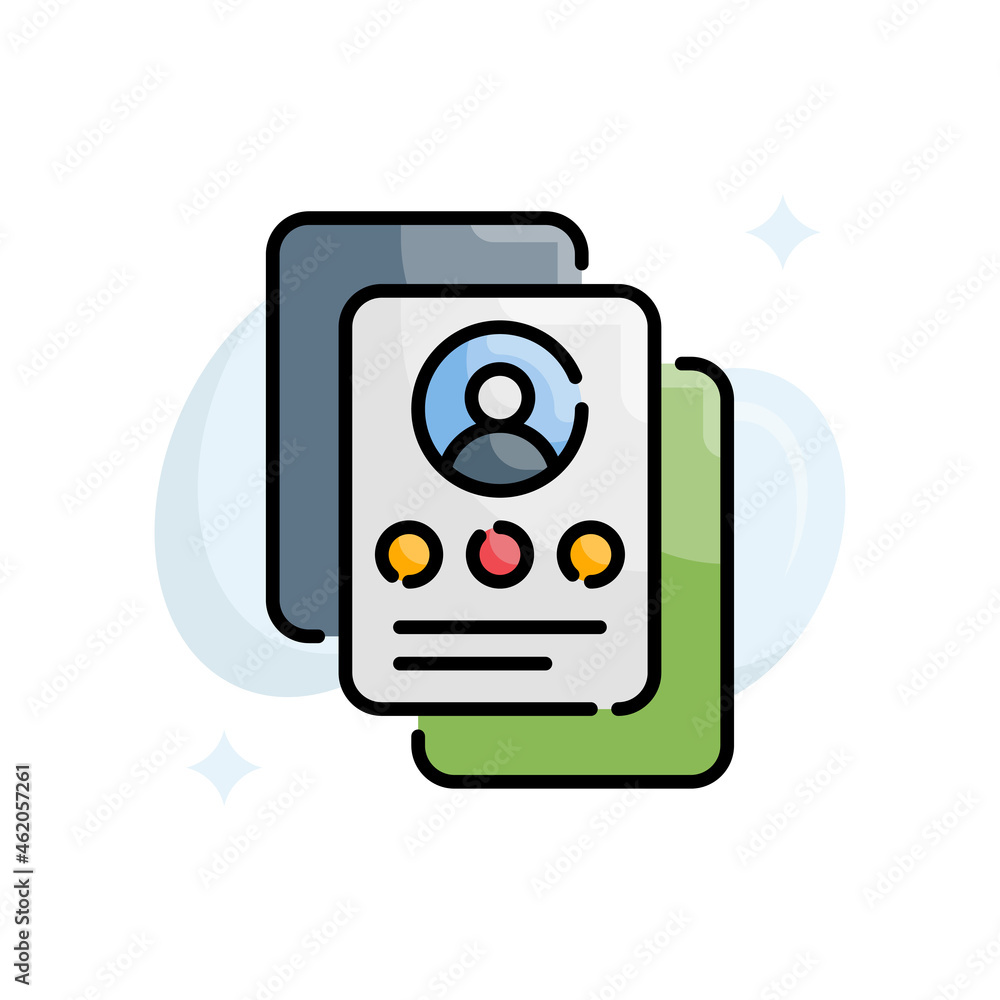 cv Form vector filled outline icon style illustration. EPS 10 file cv Form vector filled outline icon style illustration. EPS 10 file