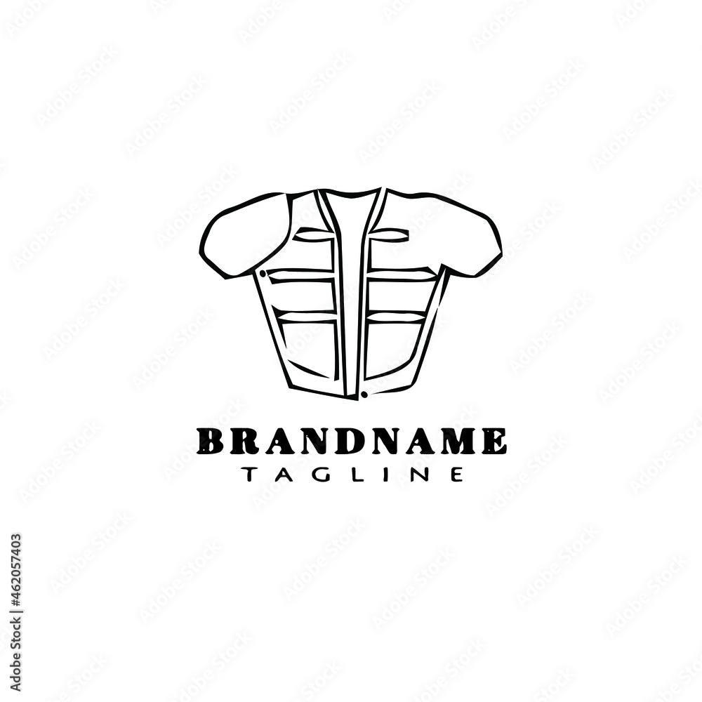 bull fighter costume or clothes logo icon design template black vector illustration bull fighter costume or clothes logo icon design template black vector illustration
