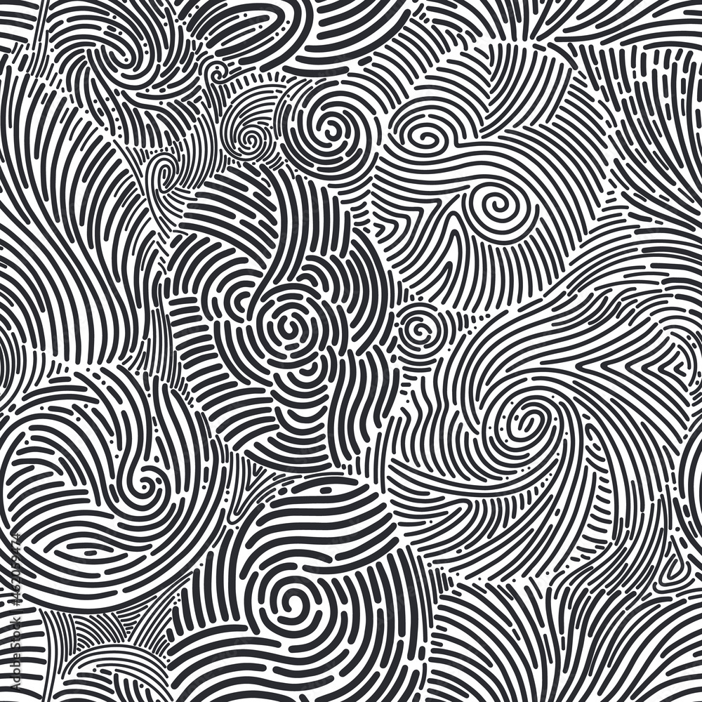 Abstract seamless pattern. Texture graphic line