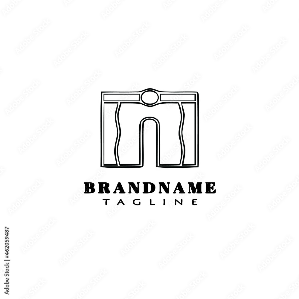 undershirt and underwear logo icon design template vector illustration undershirt and underwear logo icon design template vector illustration