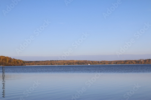 Senezh lake  Solnechnogorsk  Russia autumn