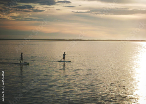 sunset paddle © jerome