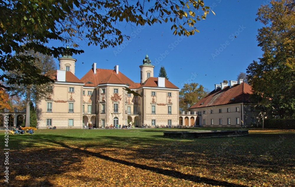 Palace at Otwock Wielki, southeast of Warsaw, Mazovia, Poland