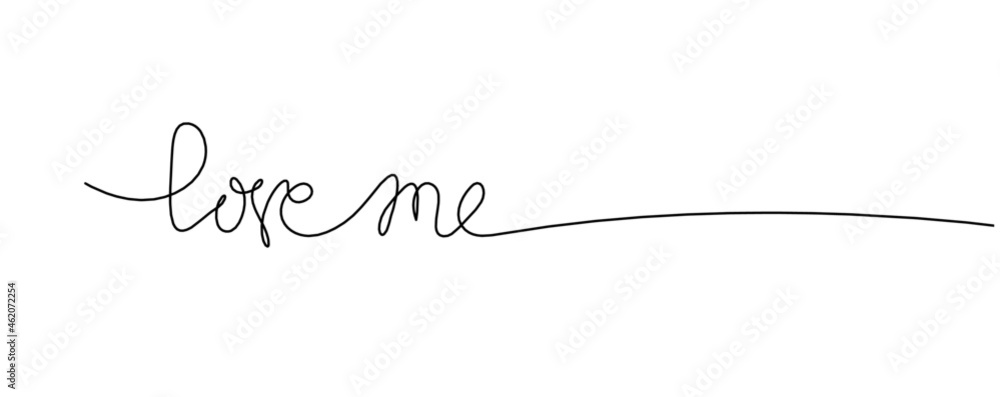 Calligraphic inscription of word Calligraphic inscription of word