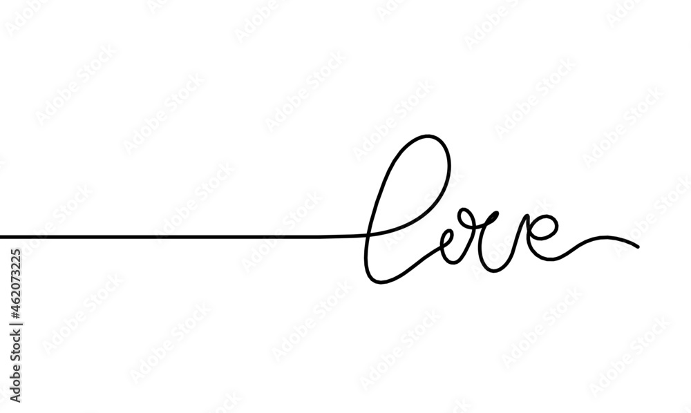 Calligraphic inscription of word Calligraphic inscription of word