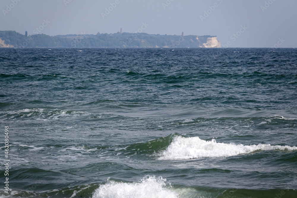 Fototapeta premium Blick von der Schaabe zum Kap Arkona