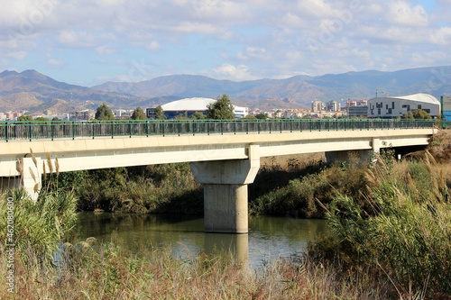 Bridge at the mouth of the Guadalhorce (Málaga)