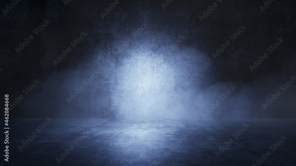 Product Showcase Spotlight Background 3D Rendering