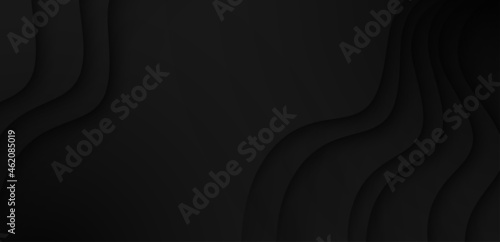 Abstract black sand texture background.