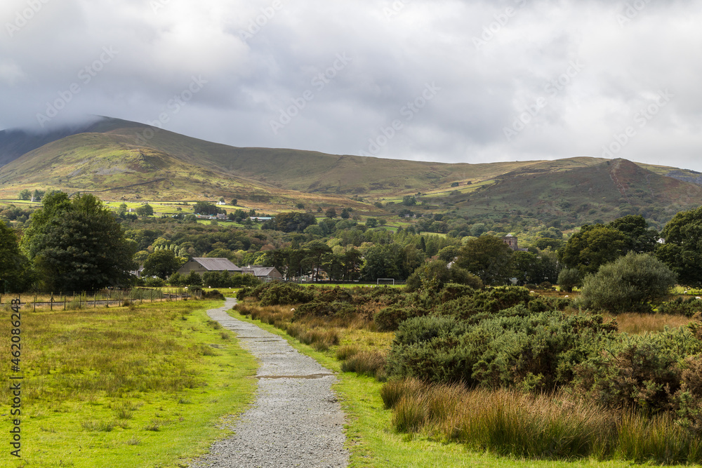 Pathway towards Llanberis